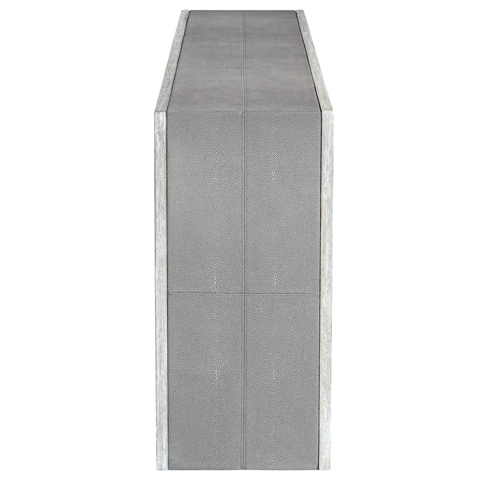 Uttermost Aerina Aged Gray Console Table