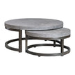 Uttermost Aiyara Gray Nesting Tables - Set of 2