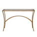 Uttermost Alayna Gold Console Table