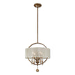 Uttermost Alenya 4 Light Fabric Drum Pendant