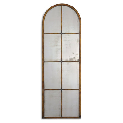 Uttermost Amiel Arched Brown Mirror