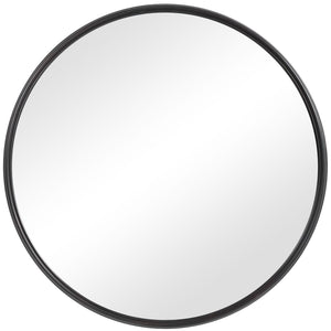 Uttermost Belham Round Iron Mirror
