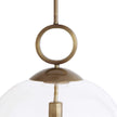 Uttermost Calix Blown Glass 1 Light Pendant
