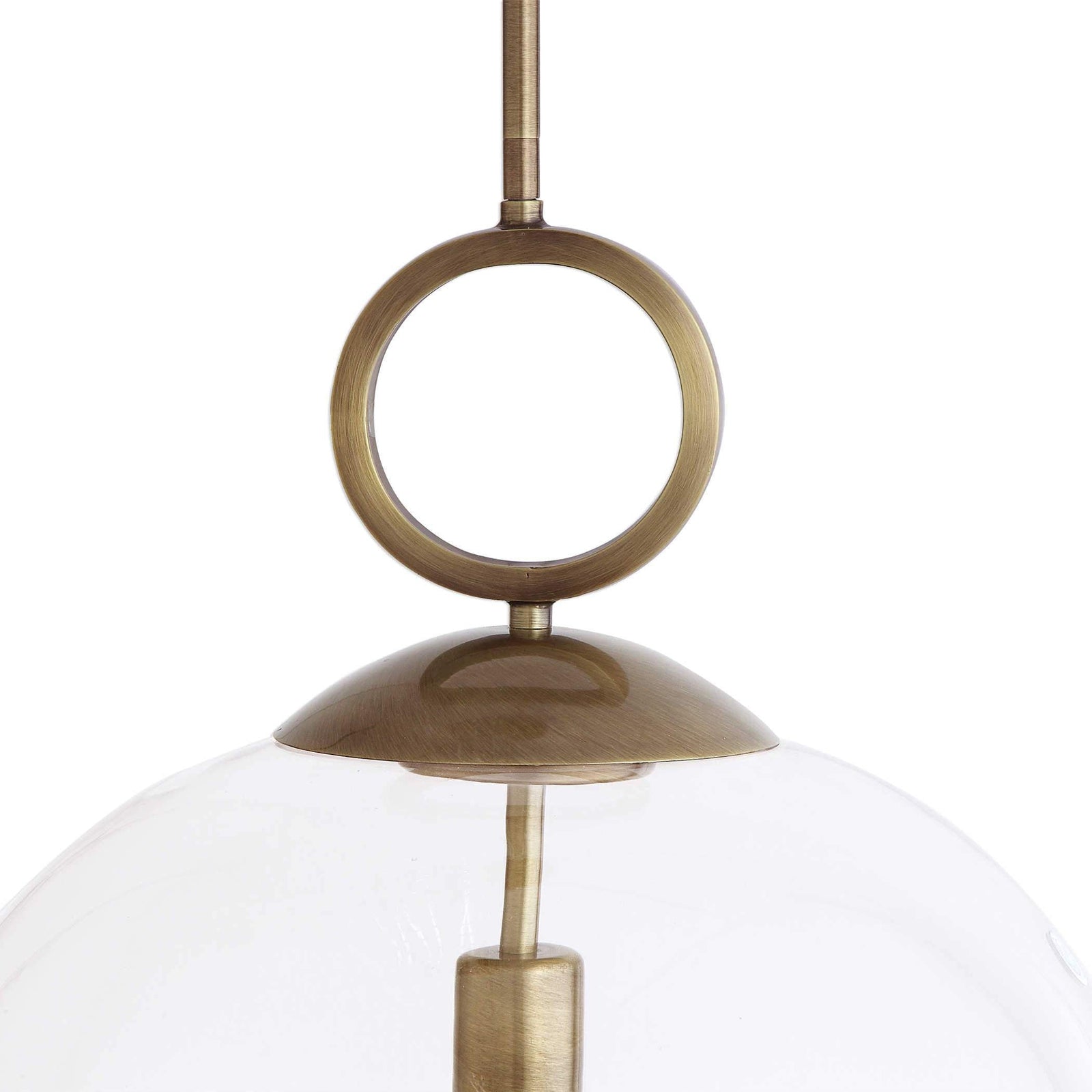 Uttermost Calix Blown Glass 1 Light Pendant