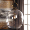 Uttermost Calix Blown Glass 1 Light Pendant