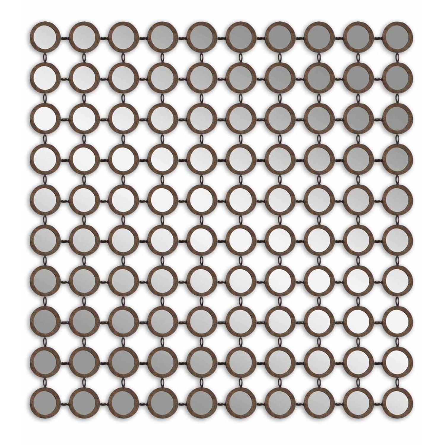 Uttermost Dinuba Antique Silver Champagne Mirror