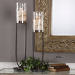 Uttermost Durga Iron Work Candleholders - Set of 2
