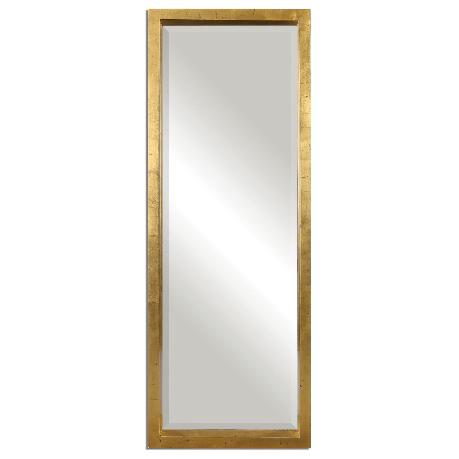 Uttermost Edmonton Gold Leaner Mirror — Grayson Living