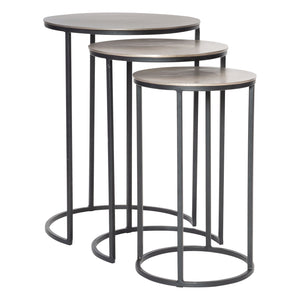 Uttermost Erik Metal Nesting Tables - Set of 3