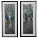 Uttermost Glimmering Agate Abstract Prints - Set of 2