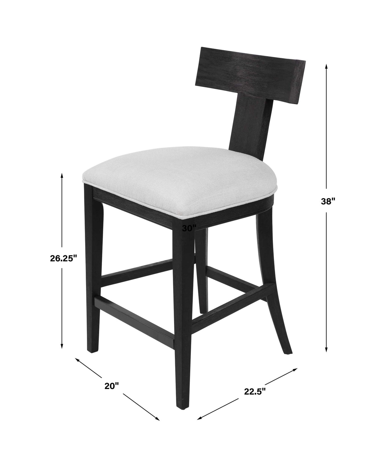 Uttermost Idris Counter Stool