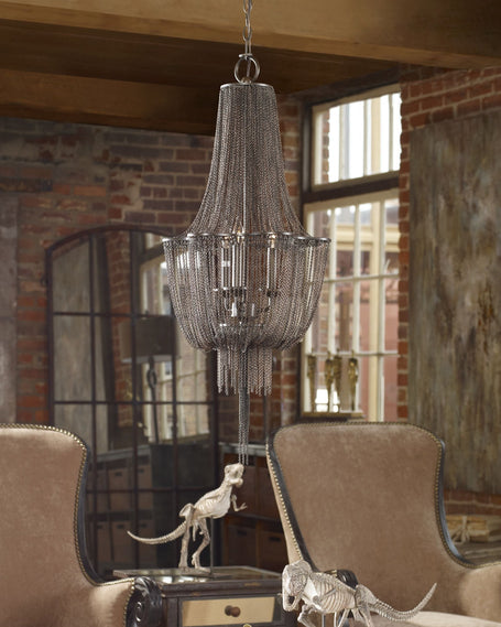 Uttermost Lezzeno 3 Chandelier