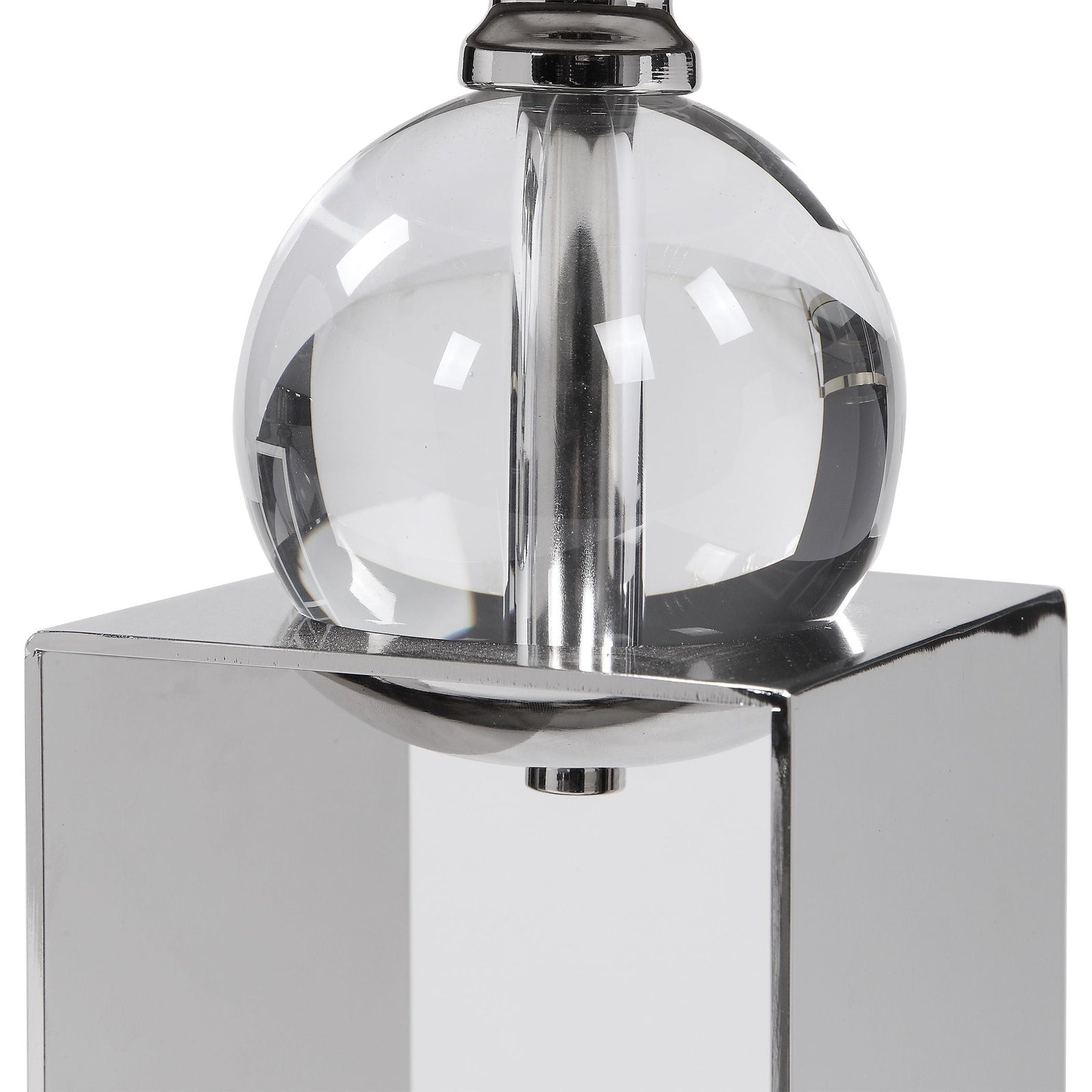 Uttermost Lucian Nickel Candleholders - Set of 2