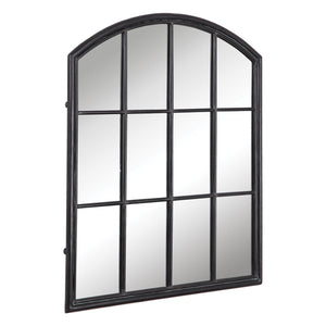 Uttermost Lyda Aged Black Arch Mirror