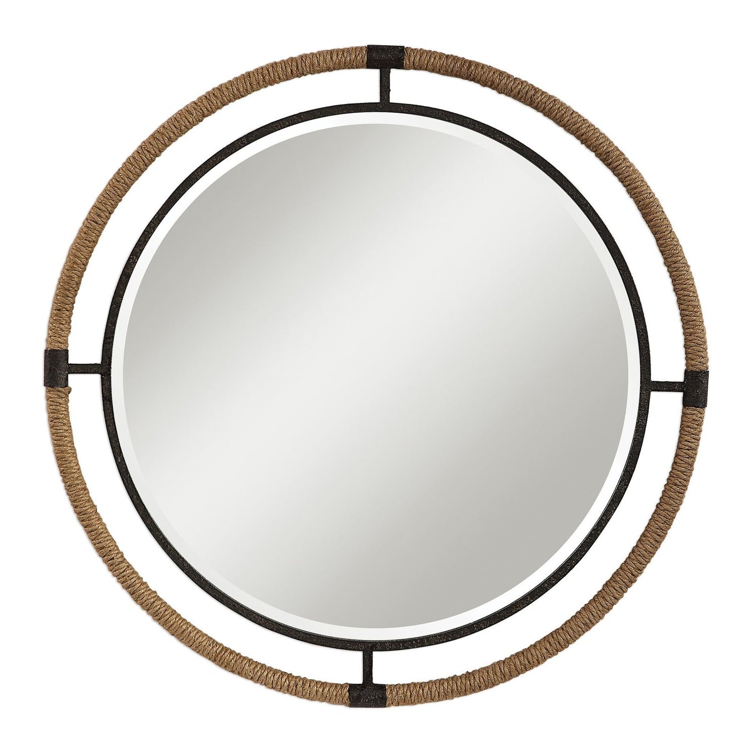 Uttermost Melville Coastal Round Mirror