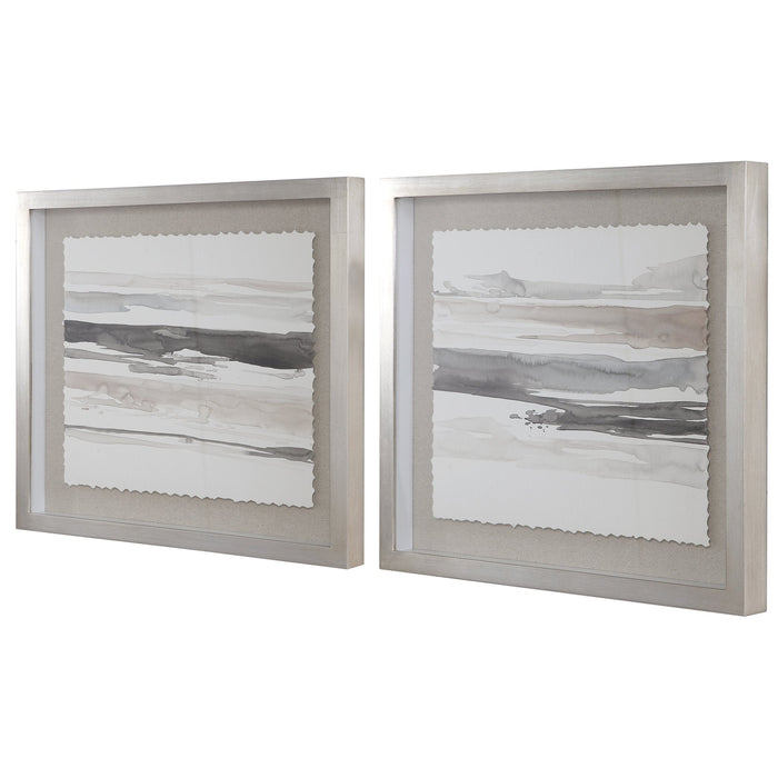 Uttermost Neutral Landscape Framed Prints - Set of 2