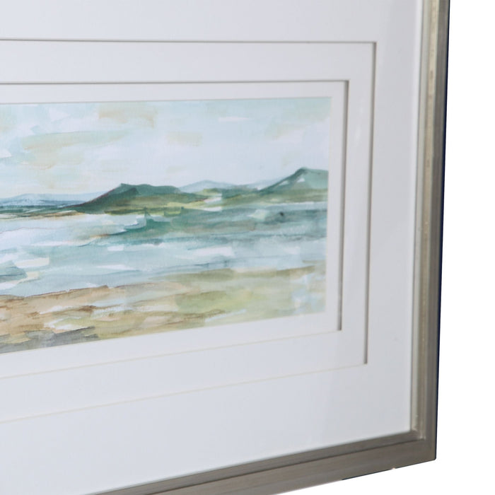 Uttermost Panoramic Seascape Framed Prints - Set of 2