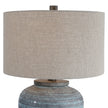 Uttermost Pelia Light Aqua Table Lamp