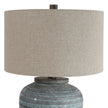 Uttermost Pelia Light Aqua Table Lamp