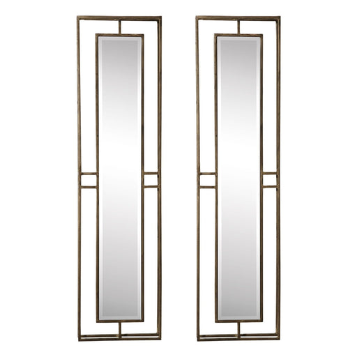 Uttermost Rutledge Gold Mirrors - Set of 2