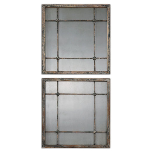 Uttermost Saragano Square Mirrors - Set of 2