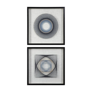 Uttermost String Duet Geometric Art - Set of 2