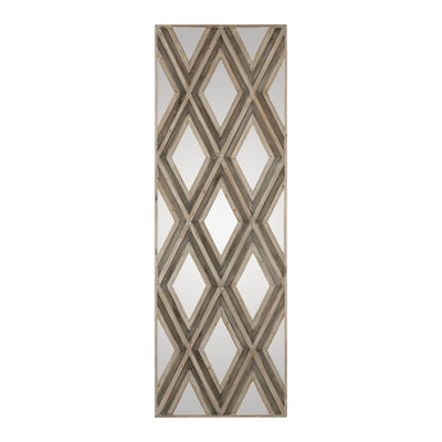 Uttermost Tahira Geometric Argyle Pattern Wall Mirror
