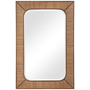 Uttermost Tahiti Rattan Mirror