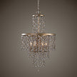 Uttermost Valka 6 Light Crystal Chandelier