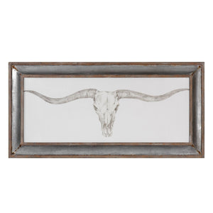 Uttermost Western Skull Mount Print