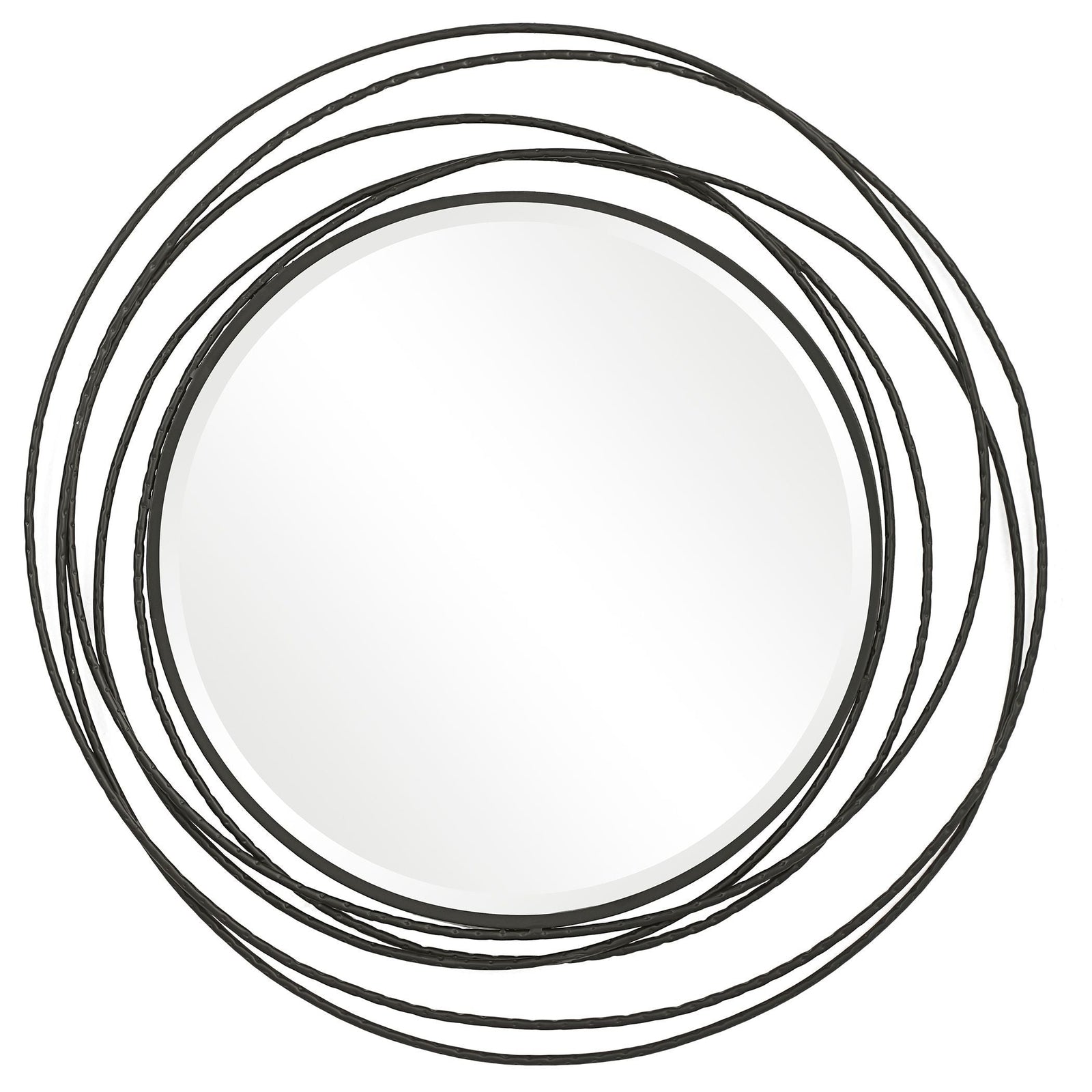 Uttermost Whirlwind Round Mirror