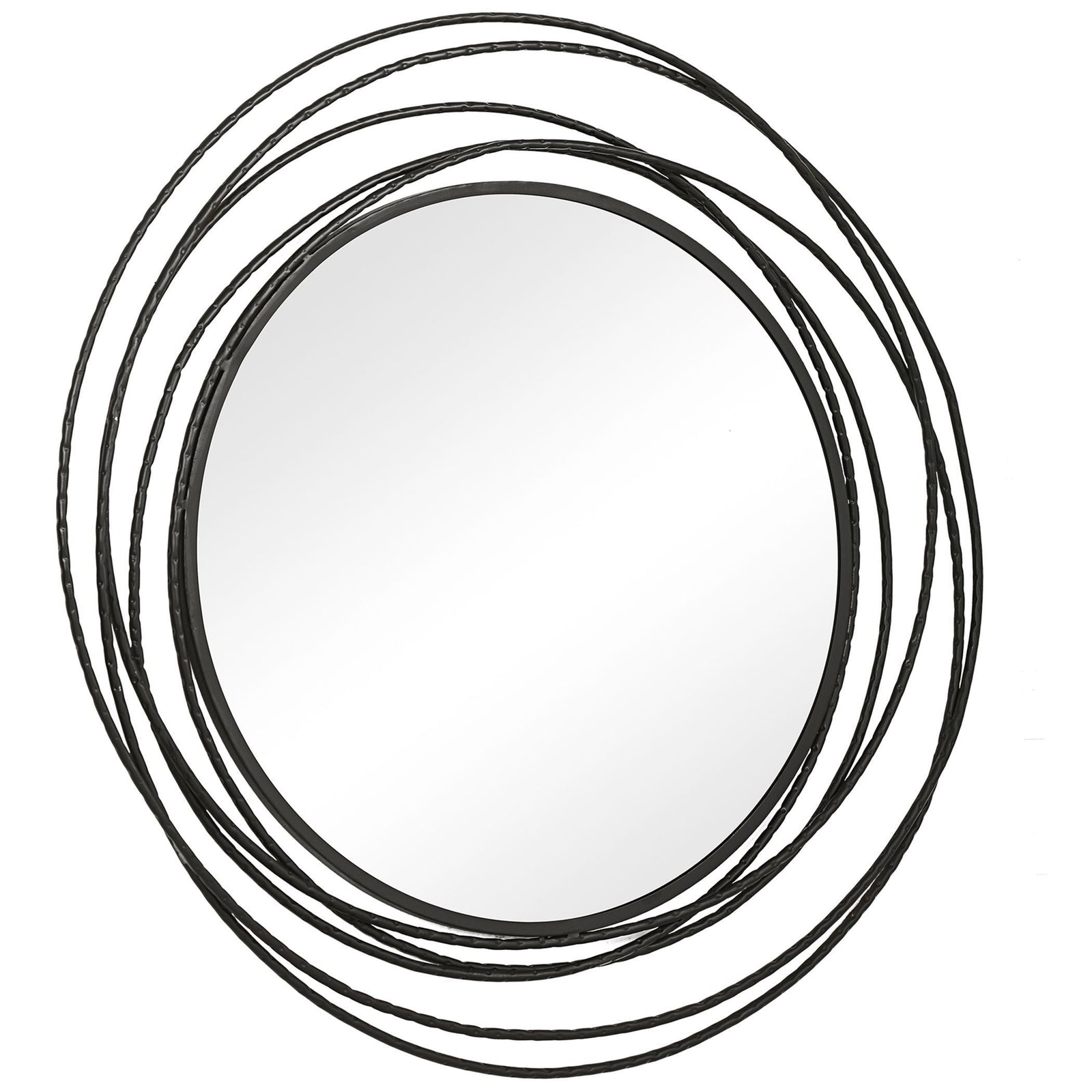Uttermost Whirlwind Round Mirror