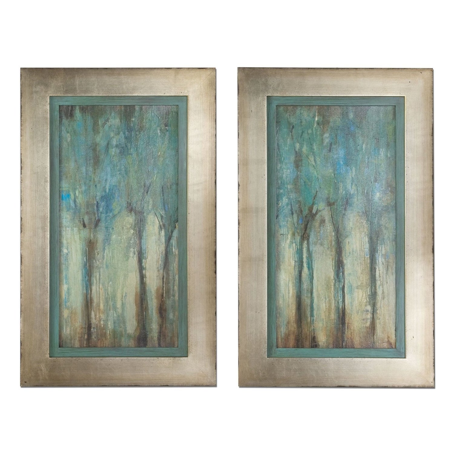 Uttermost Whispering Wind Framed Art - Set of 2