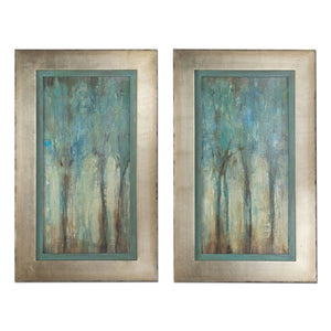Uttermost Whispering Wind Framed Art - Set of 2