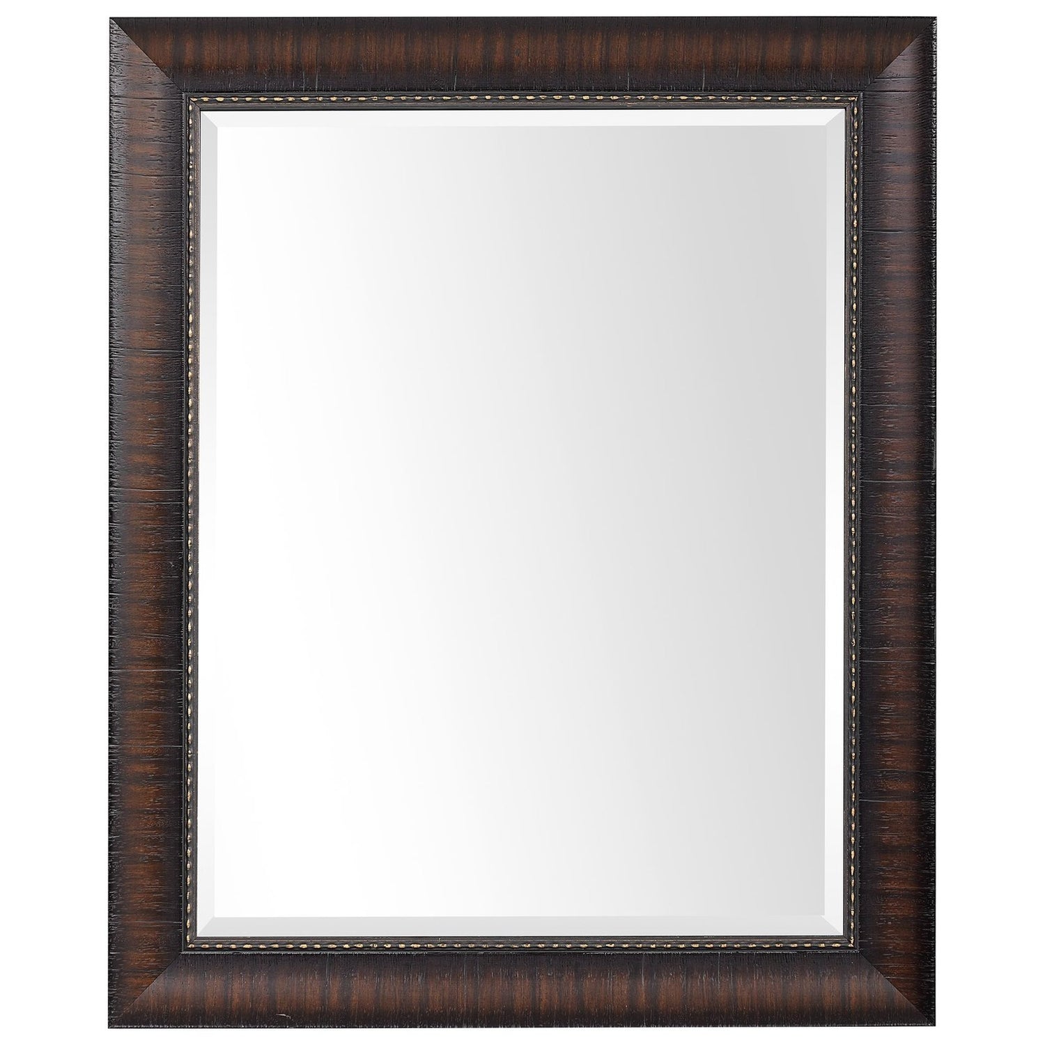 Uttermost Wythe Burnished Wood Mirror