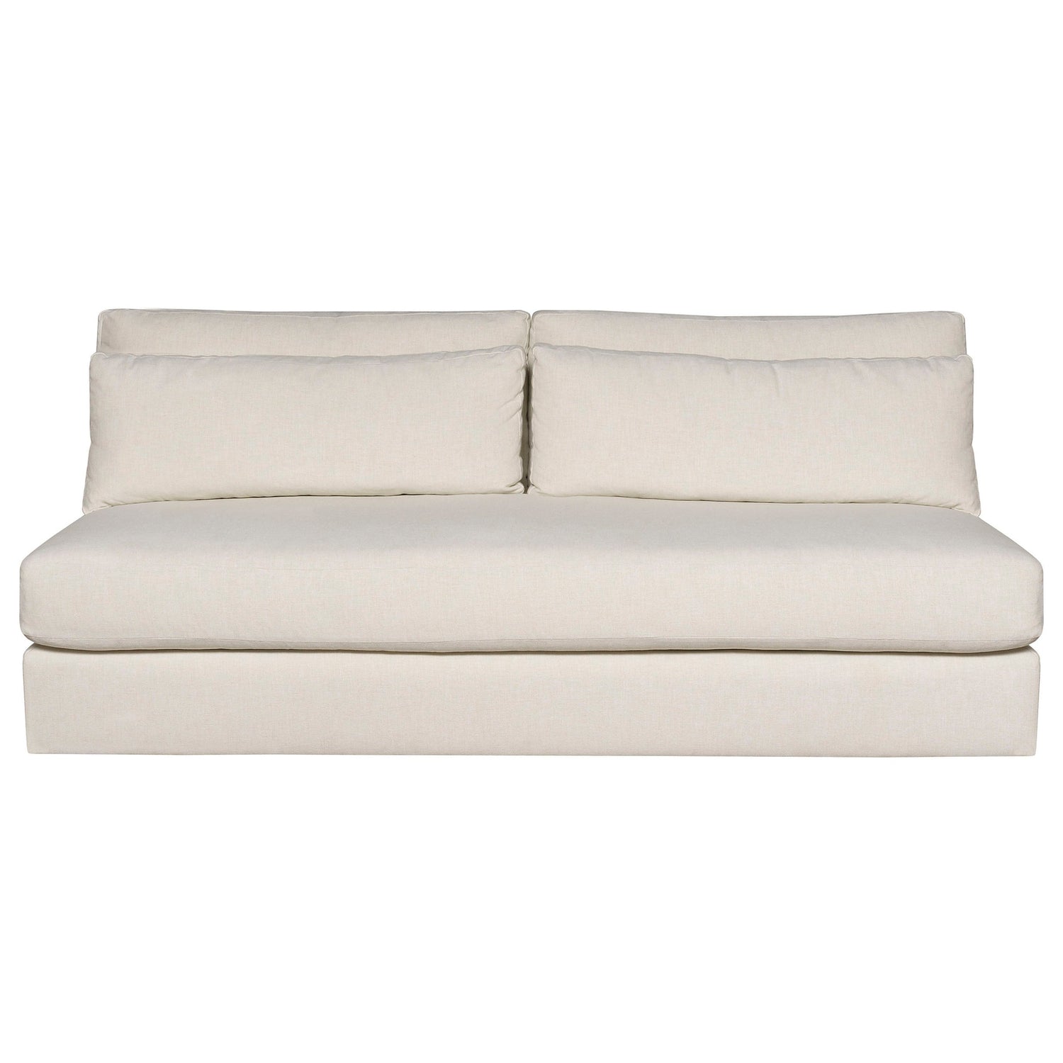 Vanguard Leone Armless Bench Seat Sofa