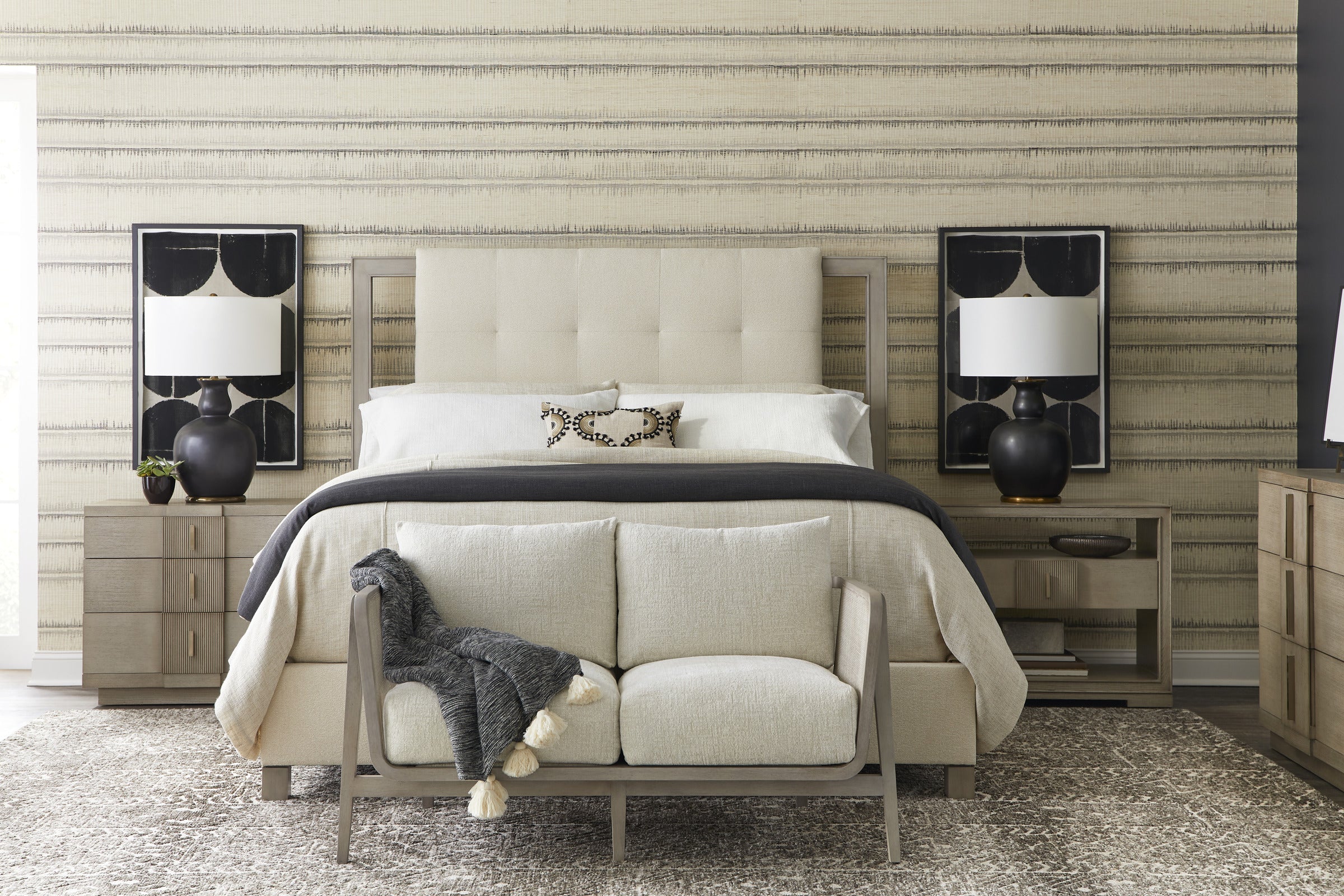 Vanguard Axis 3-Drawer Nightstand