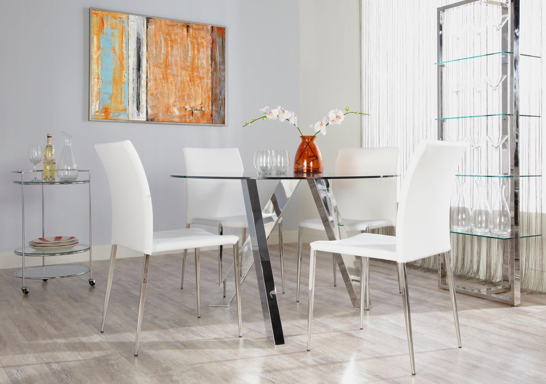 Euro Style Diana Stacking Side Chair - Set of 2