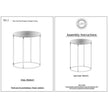 Surya Aryaa Round End Table