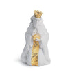 Lladro King Gaspar Nativity Figurine Golden Lustre