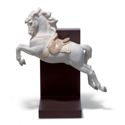 Lladro Horse on Pirouette Figurine