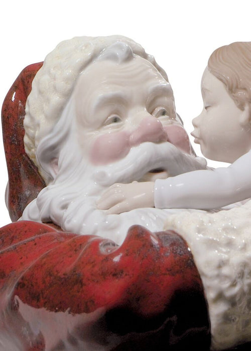 Lladro Santa I've Been Good! Figurine Limited Edition
