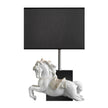 Lladro Horse on Pirouette Table Lamp US