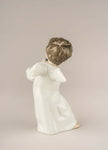 Lladro Angel with Flute Figurine