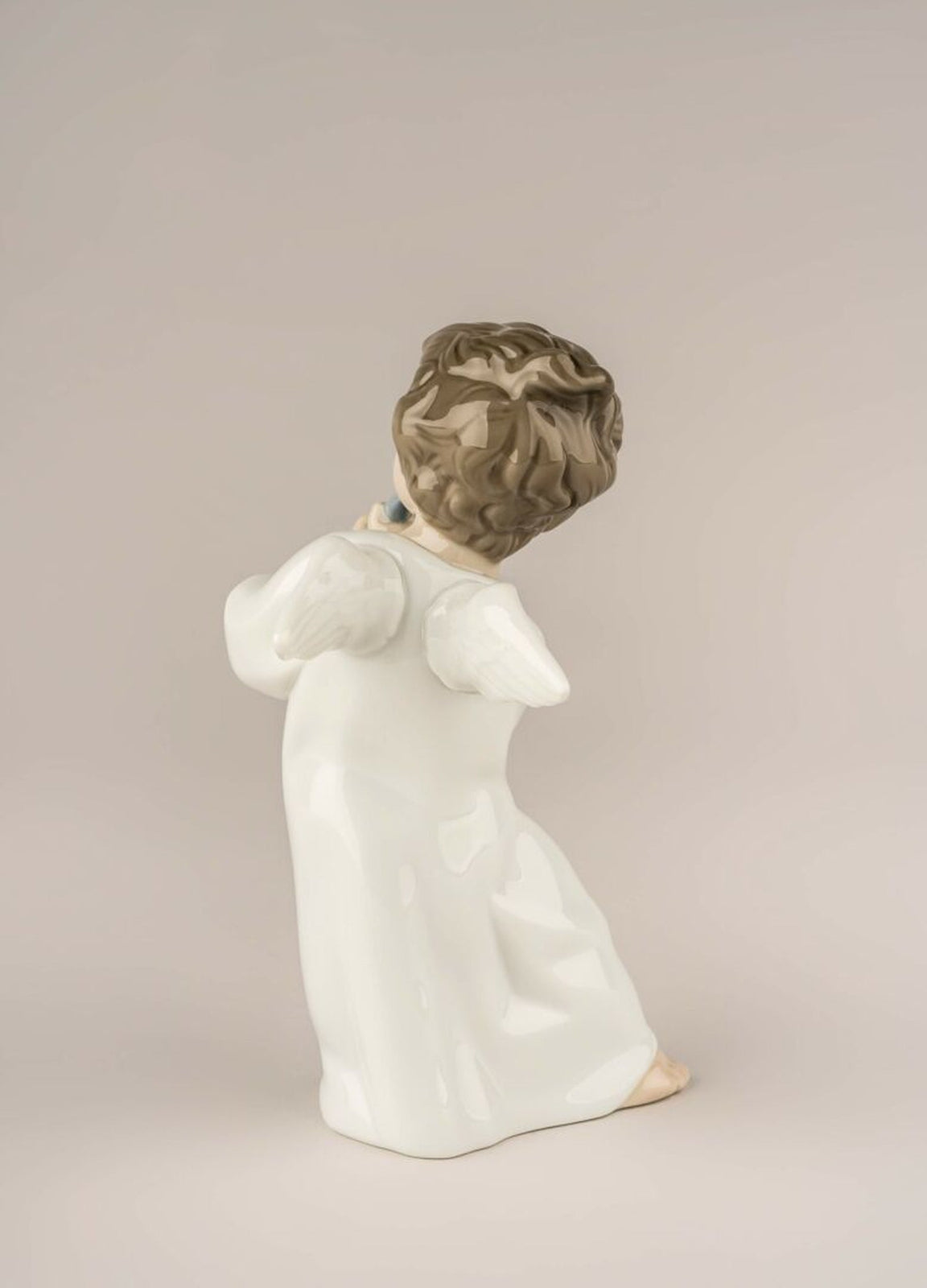 Lladro Angel with Flute Figurine