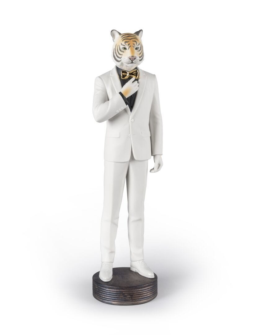 Lladro Tiger Man