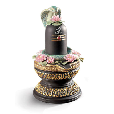 Lladro Lingam Figurine Golden Lustre