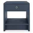 Villa & House Benjamin Linen 1-Drawer Side Table by Bungalow 5