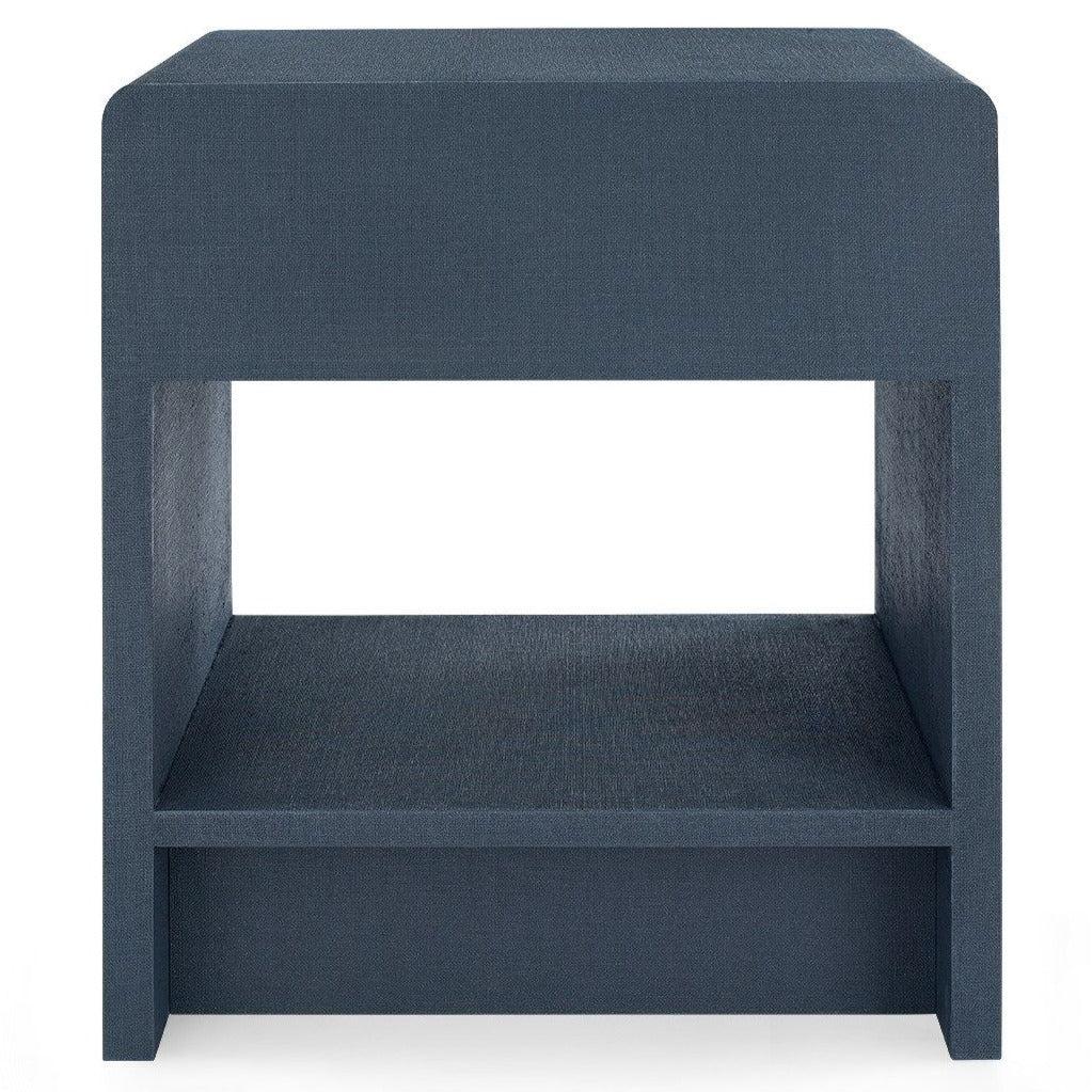 Villa & House Benjamin Linen 1-Drawer Side Table by Bungalow 5