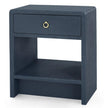 Villa & House Benjamin Linen 1-Drawer Side Table by Bungalow 5